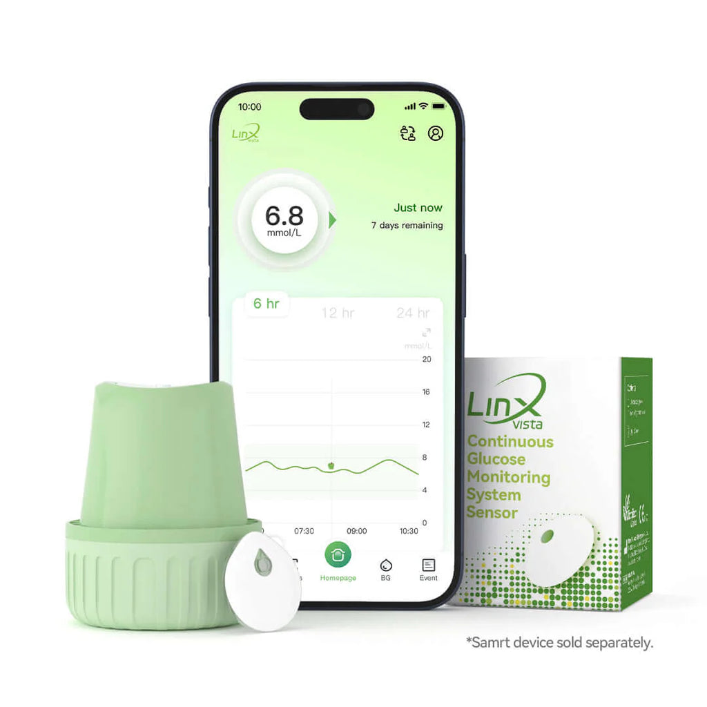 LINX VISTA Sistema de Monitoreo Continuo de Glucosa