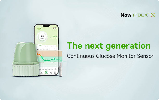 Sensor Aidex X - Glucometro CGM (solo Android)