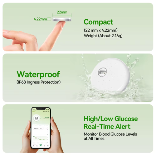 Sistema de Monitoreo Continuo de Glucosa LinX